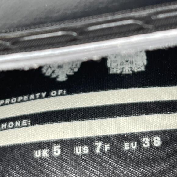 Hunter Boots Womens Size 7 Black Gloss Tall Rain Casual Waterproof Snow Shoes - Picture 8 of 8